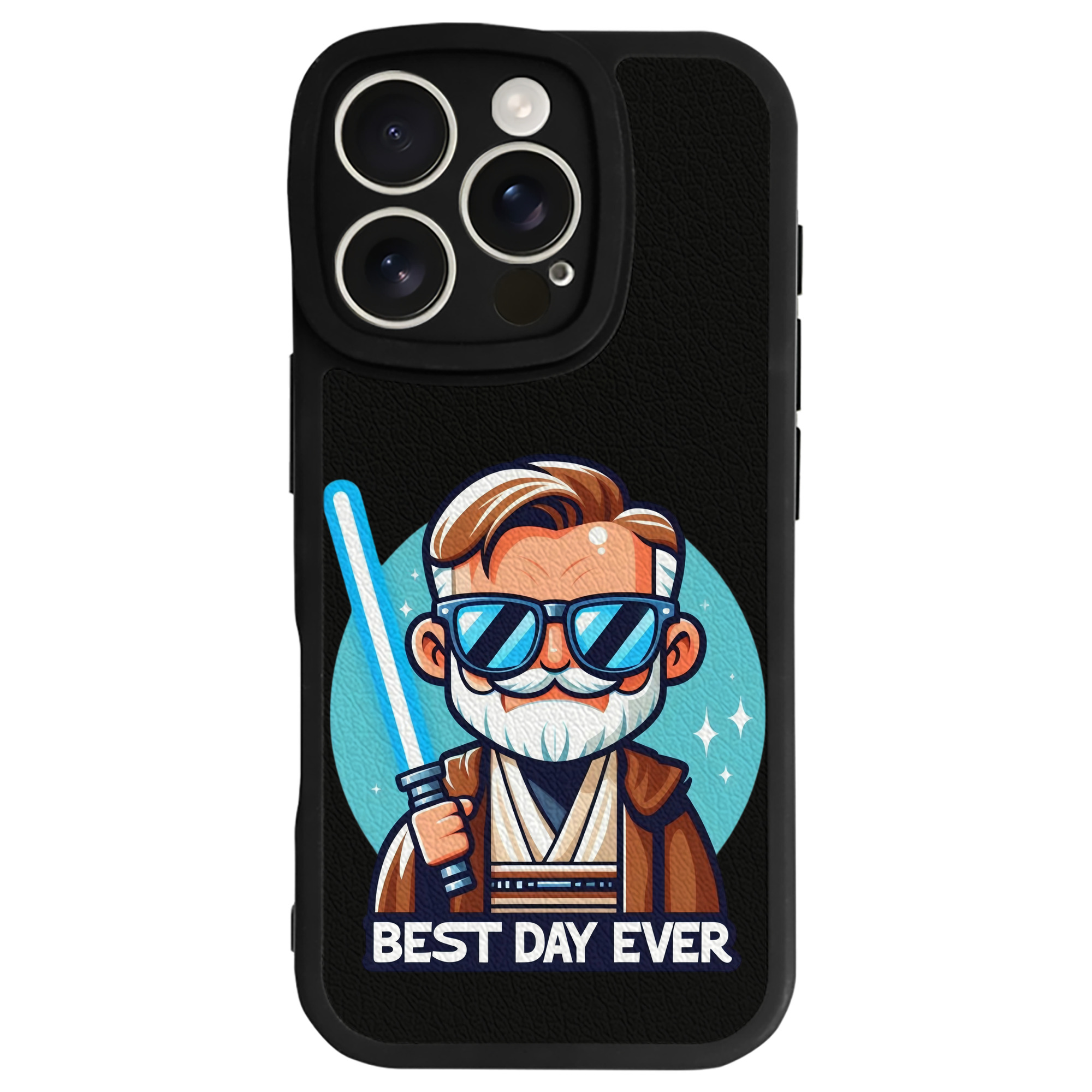 （画像用） スター・ウォーズ Star Wars 【iPhone 16シリーズ対応】シリコンスマホケース（レザー調） 材質：シリコン